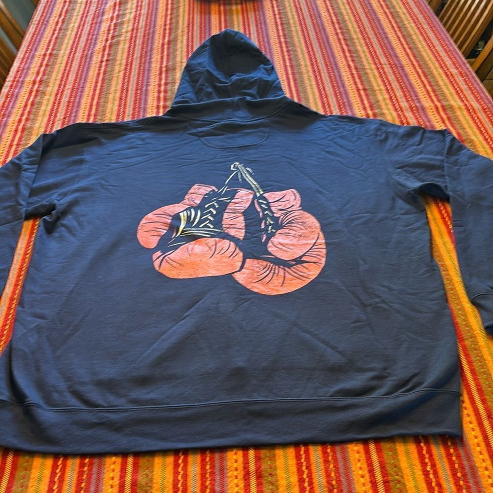Boxing gloves hoodie size 2XL